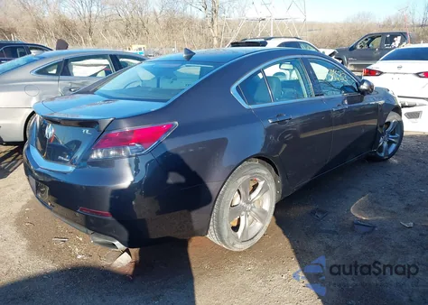 2014 Acura Tl 3.7 из США, поврежденный, VIN 19UUA9F56EA000173